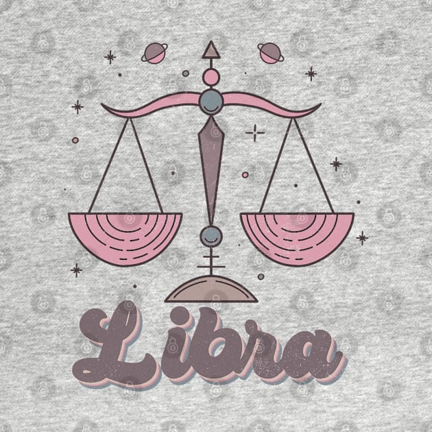 Libra Zodiac Sign by Mastilo Designs